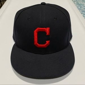 Cleveland Indians Fitted Hat 7 3/4